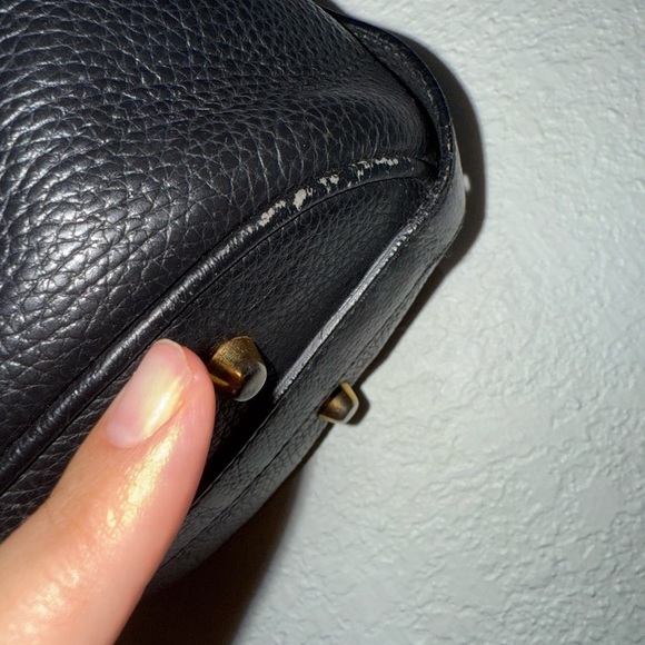 A.P.C. | Seau GF Black Leather Bucket Bag - Picture 7 of 9